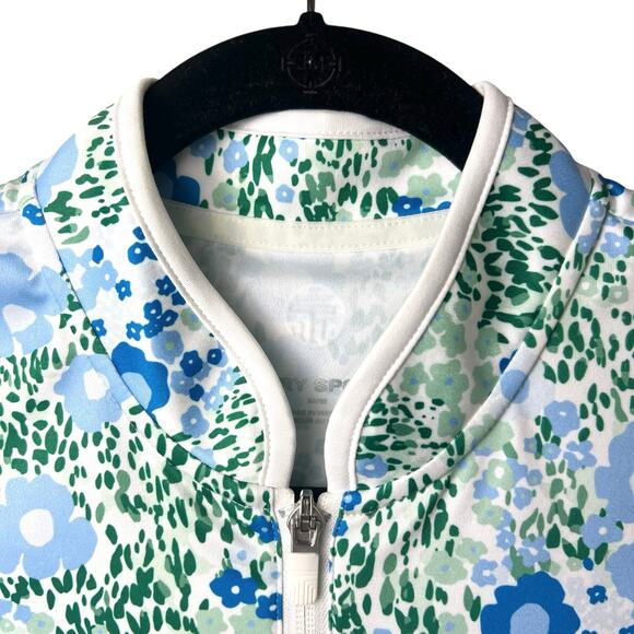 Tory Sport Tory Burch Performance Sleeveless Half Zip Top Size Medium - Picture 3 of 9